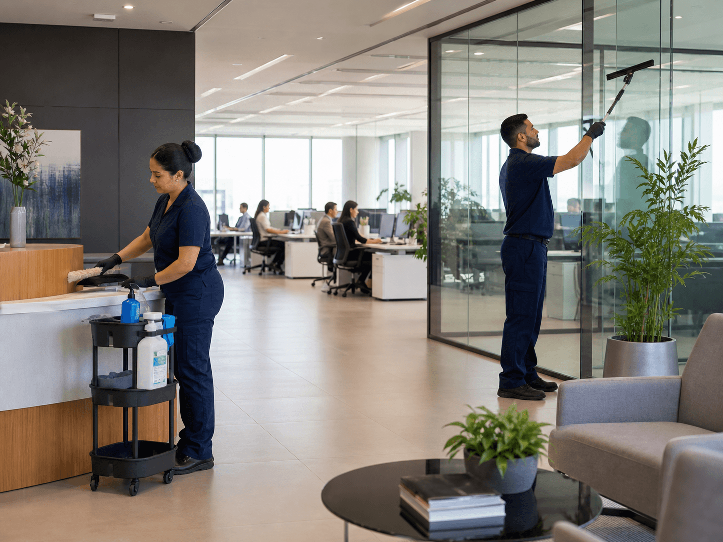 Conservação de ambiente corporativo